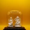 Laxmi Ganesh Ji Silver Idol