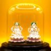 Laxmi Ganesh Ji Silver Idol