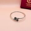 Oxidised Silver Kada Bracelet - Image 2