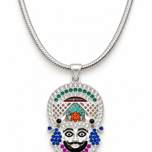 khatu shyam ji locket blue core 6 CN Jewellers