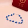 Silver Evil Eye Girls Bracelet