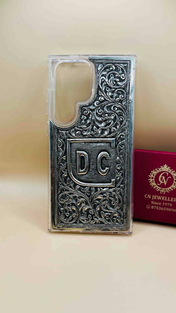Silver Mobile Phone Cover